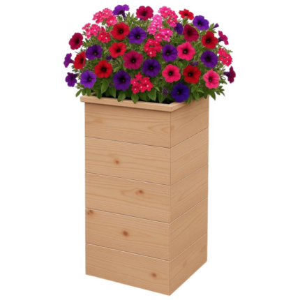 Handgemaakte Douglas Plantenbak – Hout – Luxe Afwerking
